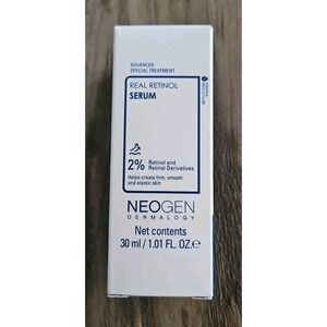 NEOGEN Dermalogy Real Retinol Serum 1.01 fl.oz/30ml Firms Smooths exp 5/2026 NEW